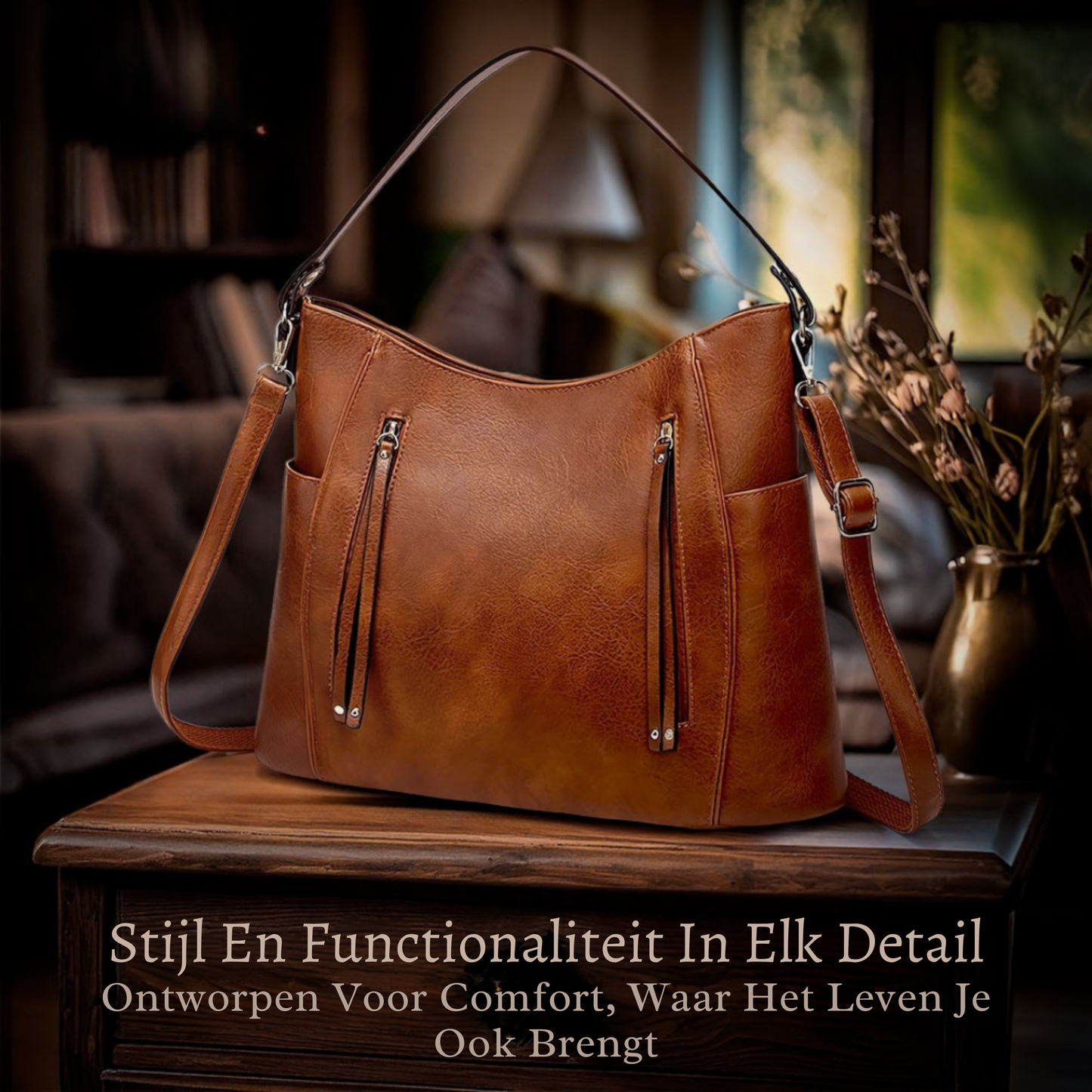 Blanche | Altijd Comfortabel — Elegante Leren Tas