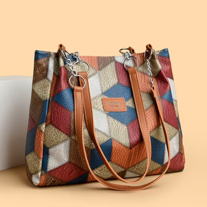 Ayla | Alles mee, niets te zwaar — Vintage Leren Tote