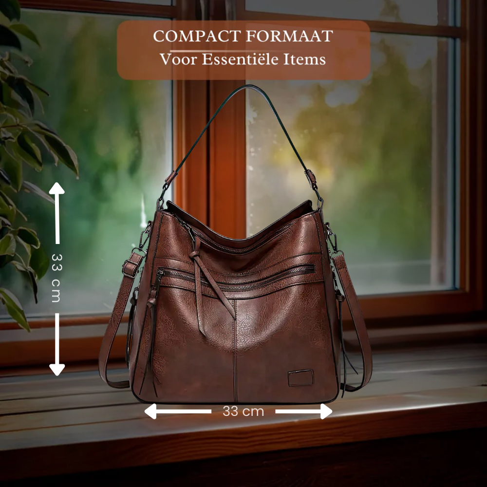 Magda | Ruim zonder te zwaar — Leren Tas voor Elke Dag