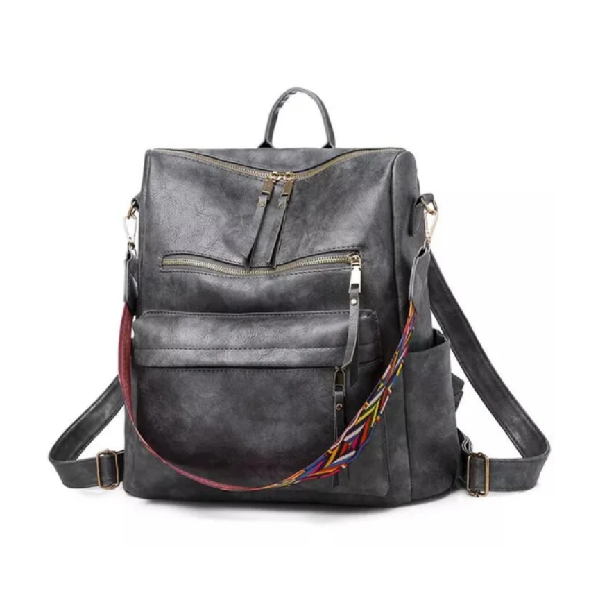 Nora | Werk en leven in één tas — Leren Rugzak