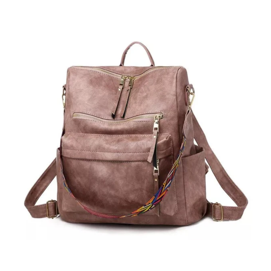 Nora | Werk en leven in één tas — Leren Rugzak