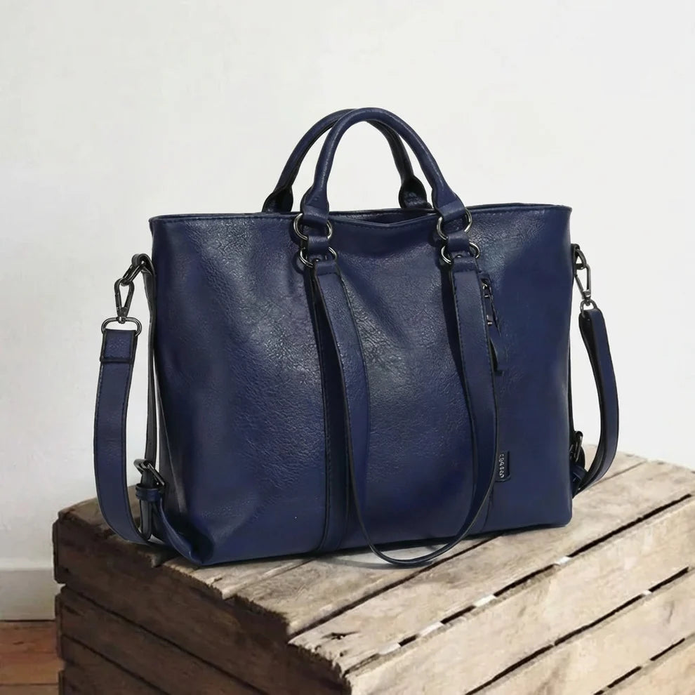 Charlotte | Fijn te dragen — Comfortabele Leren Schoudertas