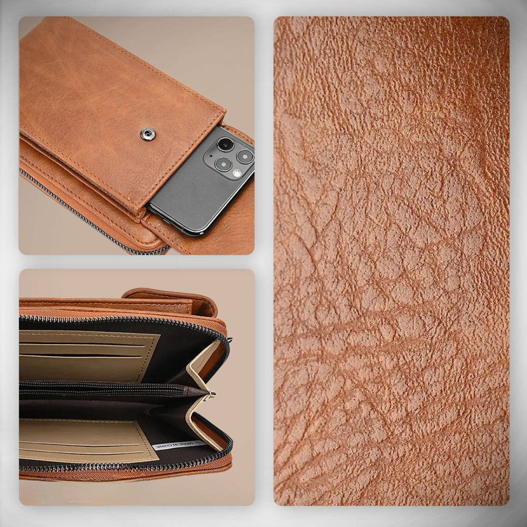 Nicole | Compacte Leren Handtas voor Elke Dag