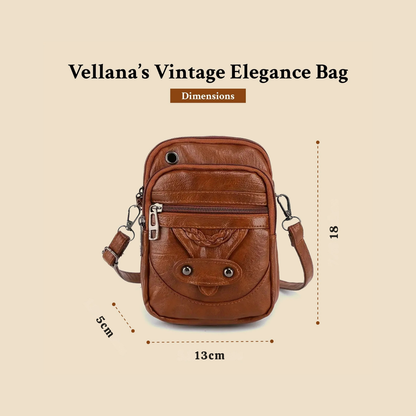 Vellana | Tijdloos en vertrouwd — Vintage Leren Schoudertas