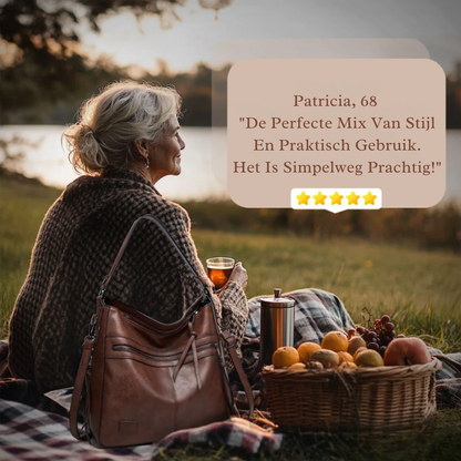 Magda | Ruim zonder te zwaar — Leren Tas voor Elke Dag