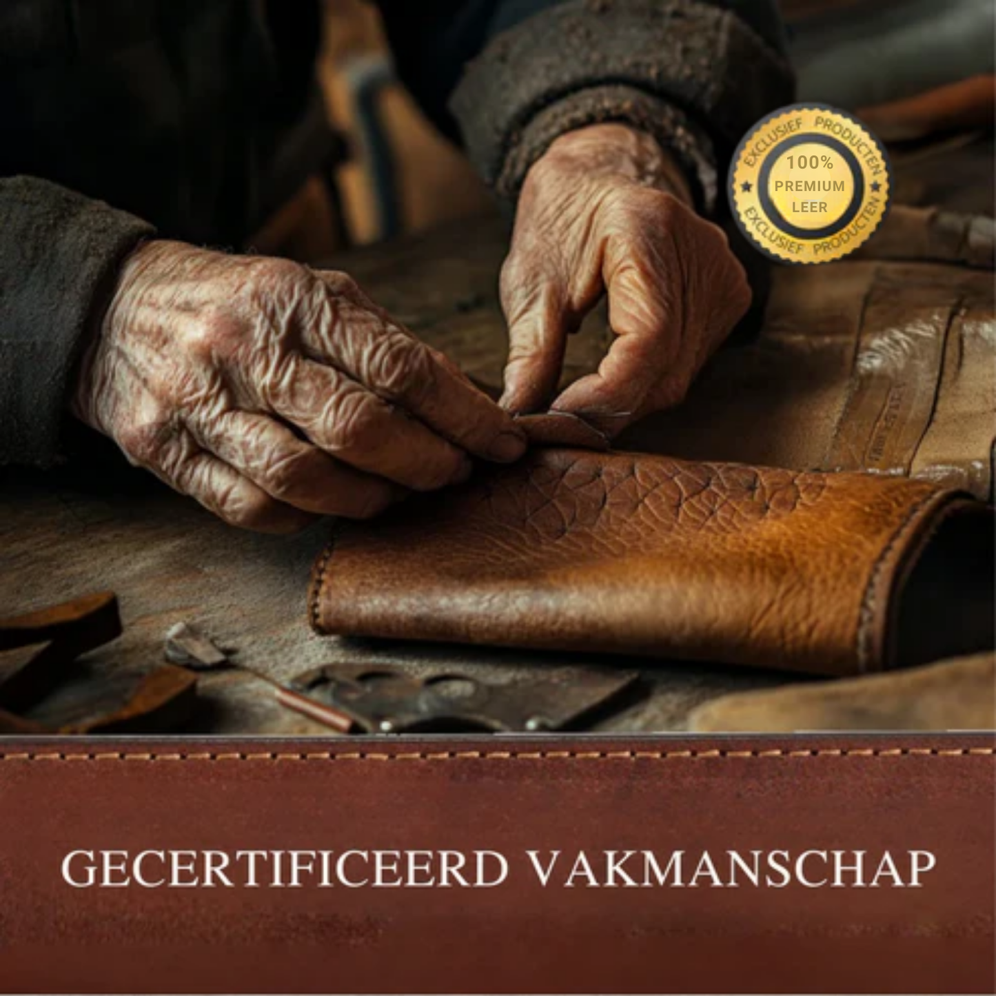 Lina | Vintage gevoel, dagelijks comfort — Leren Schoudertas