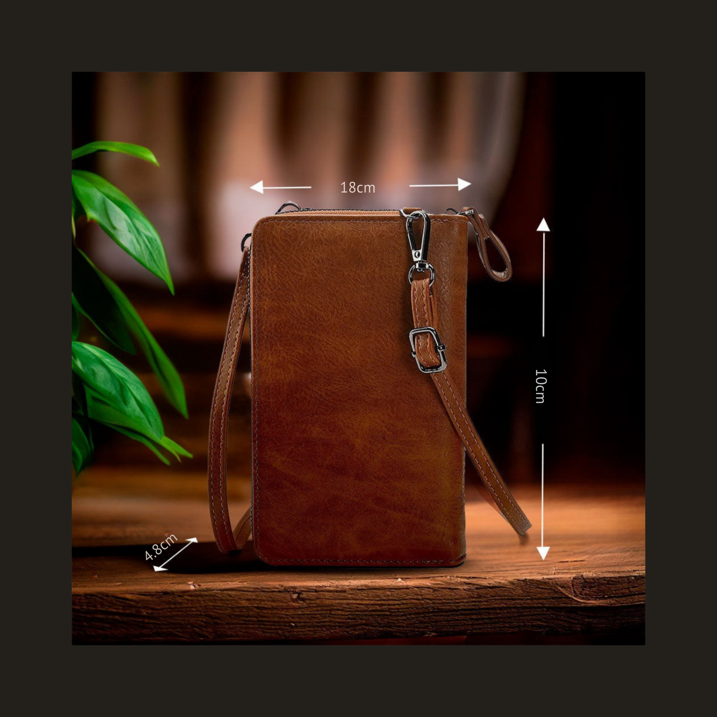 Nicole | Compacte Leren Handtas voor Elke Dag