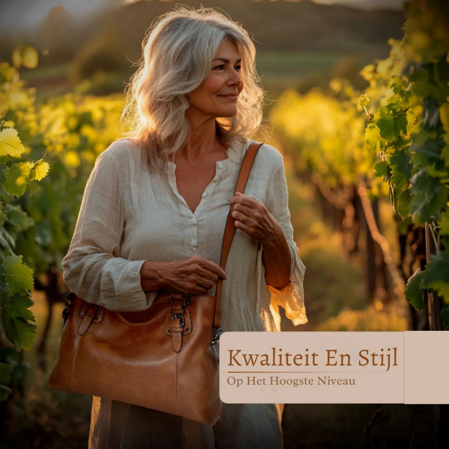 Sienna | Zacht, stijlvol, dagelijks — Leren Schoudertas