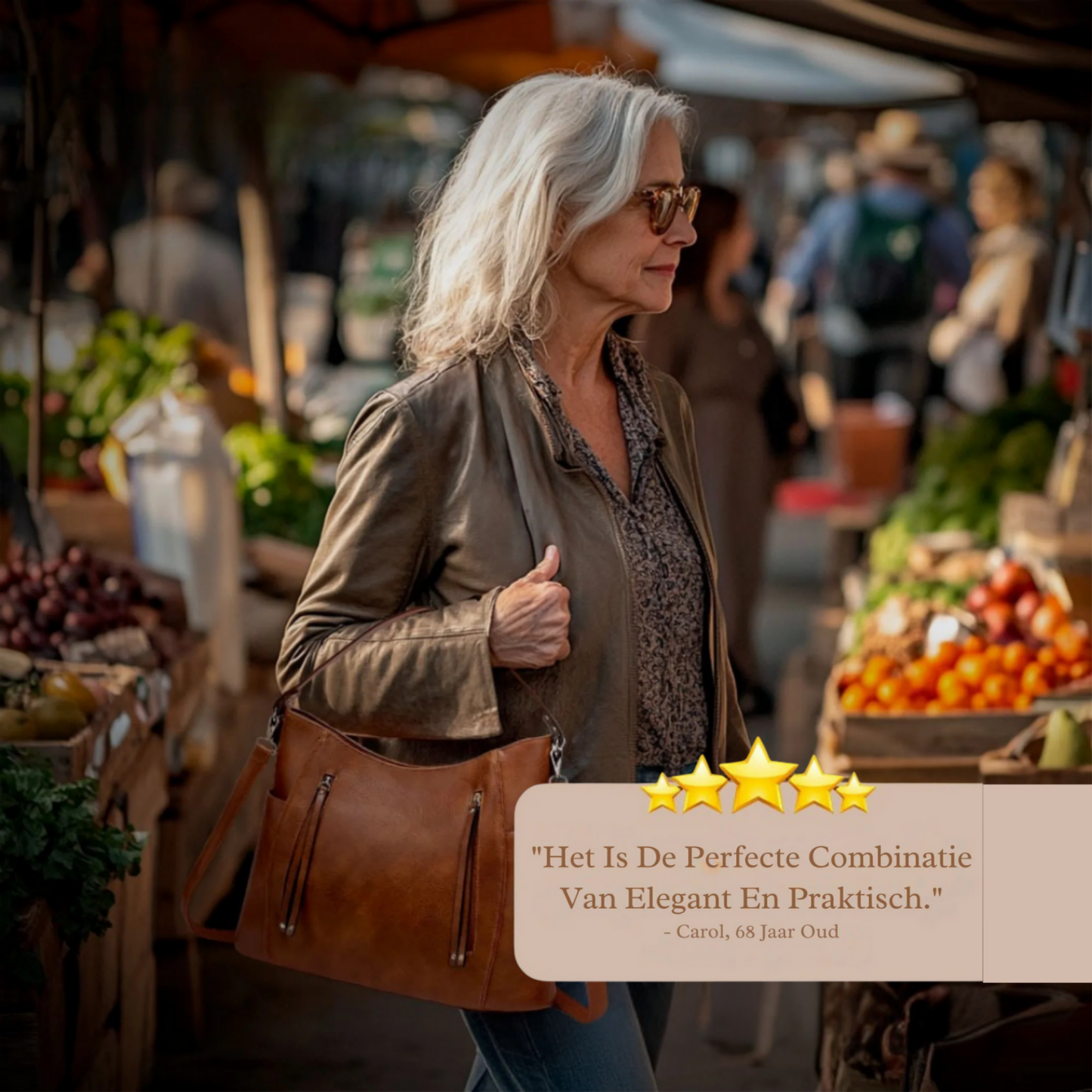 Blanche | Altijd Comfortabel — Elegante Leren Tas