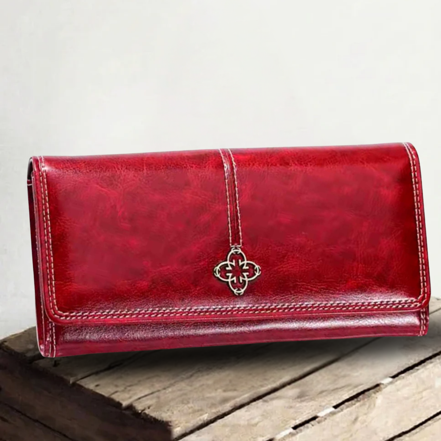 Eva | Alles op orde — Leren Portemonnee met Overzicht