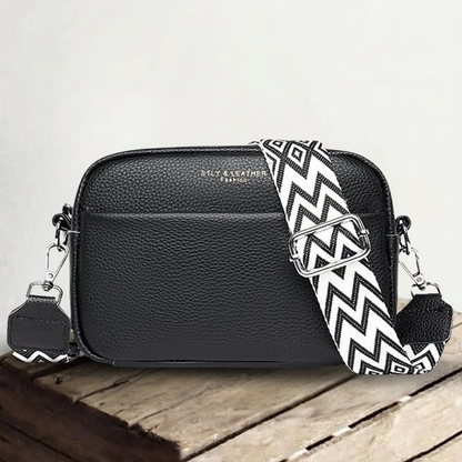 Bella | Van werk tot avonduit — Elegante Leren Schoudertas