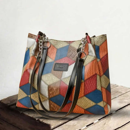 Ayla | Alles mee, niets te zwaar — Vintage Leren Tote