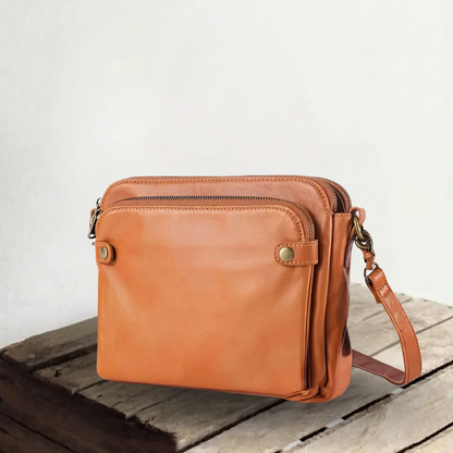 Kim | Elke dag comfortabel — Klassieke Leren Tas