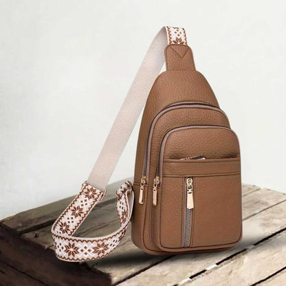 Hazel | Altijd bij de hand — Compacte Leren Schoudertas