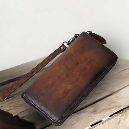 Holden | Leren Clutch met RFID Bescherming