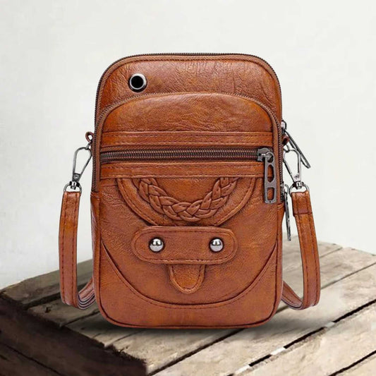 Vellana | Tijdloos en vertrouwd — Vintage Leren Schoudertas