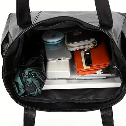 Martha | Gaat lang mee — Stevige Leren Handtas